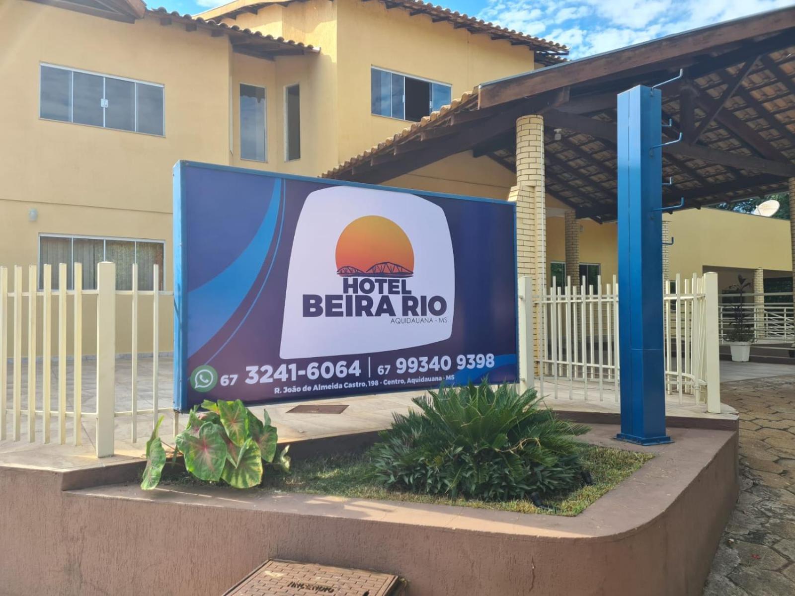 Hotel Beira Rio Акидауана Экстерьер фото